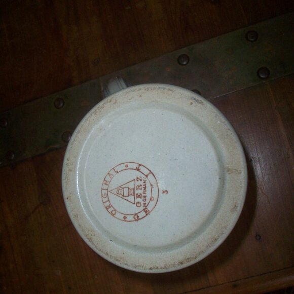 Original GERZIT Gerz West Germany Stoneware Patriotic Independence Beer Stein - Picture 3 of 7